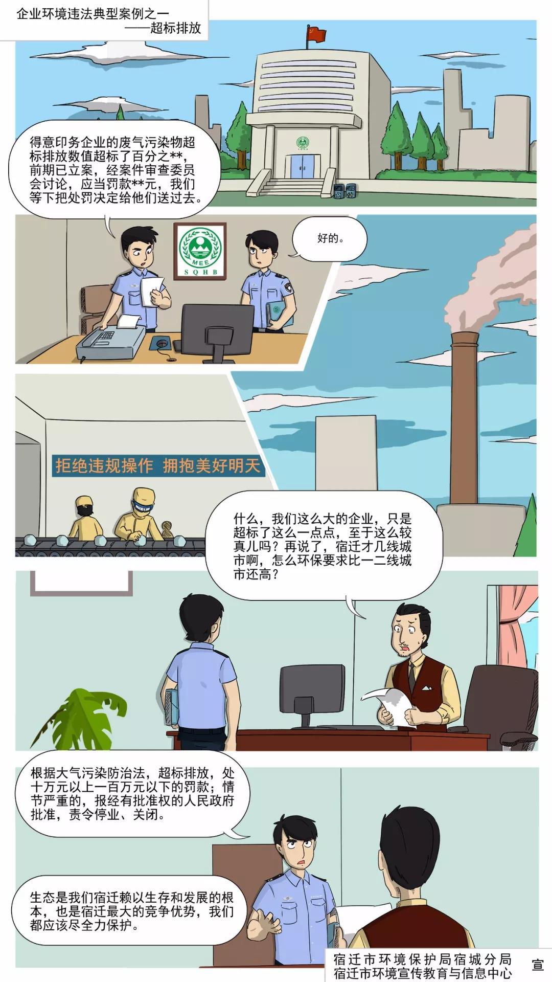 局用漫畫解讀：常見的企業(yè)環(huán)境違法行為有哪些？